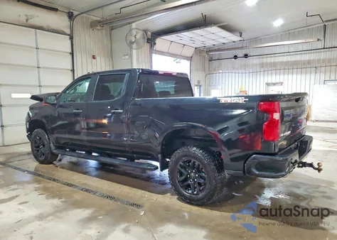 2024 Chevrolet Silverado K1500 Trail Boss Custom из США, поврежденный, VIN 3GCUDCED7RG199060